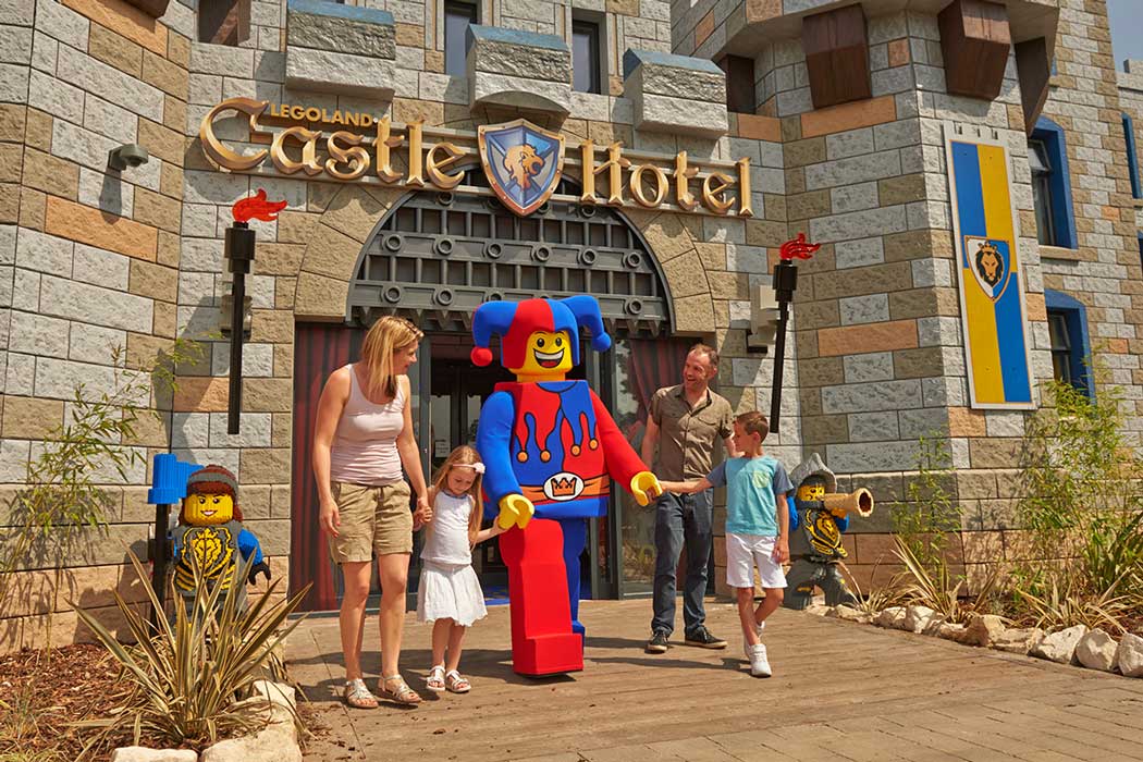 Although expensive, the Legoland Castle Hotel is one of the most child-friendly hotels you could possibly find anywhere. (Photo © Legoland Windsor Resort)