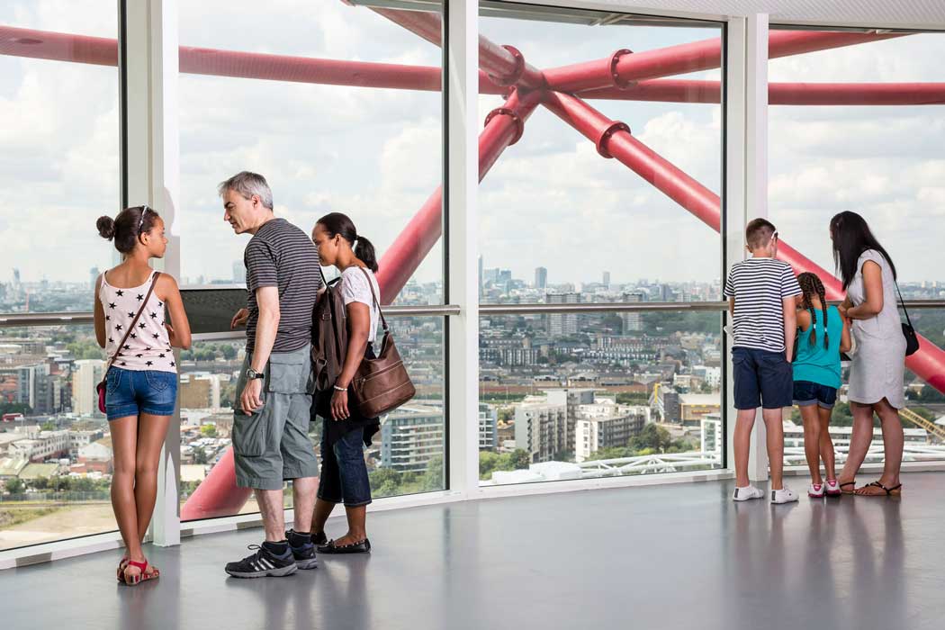 The ArcelorMittal Orbit features a double-storey observation deck. (Photo © ArcelorMittal Orbit)