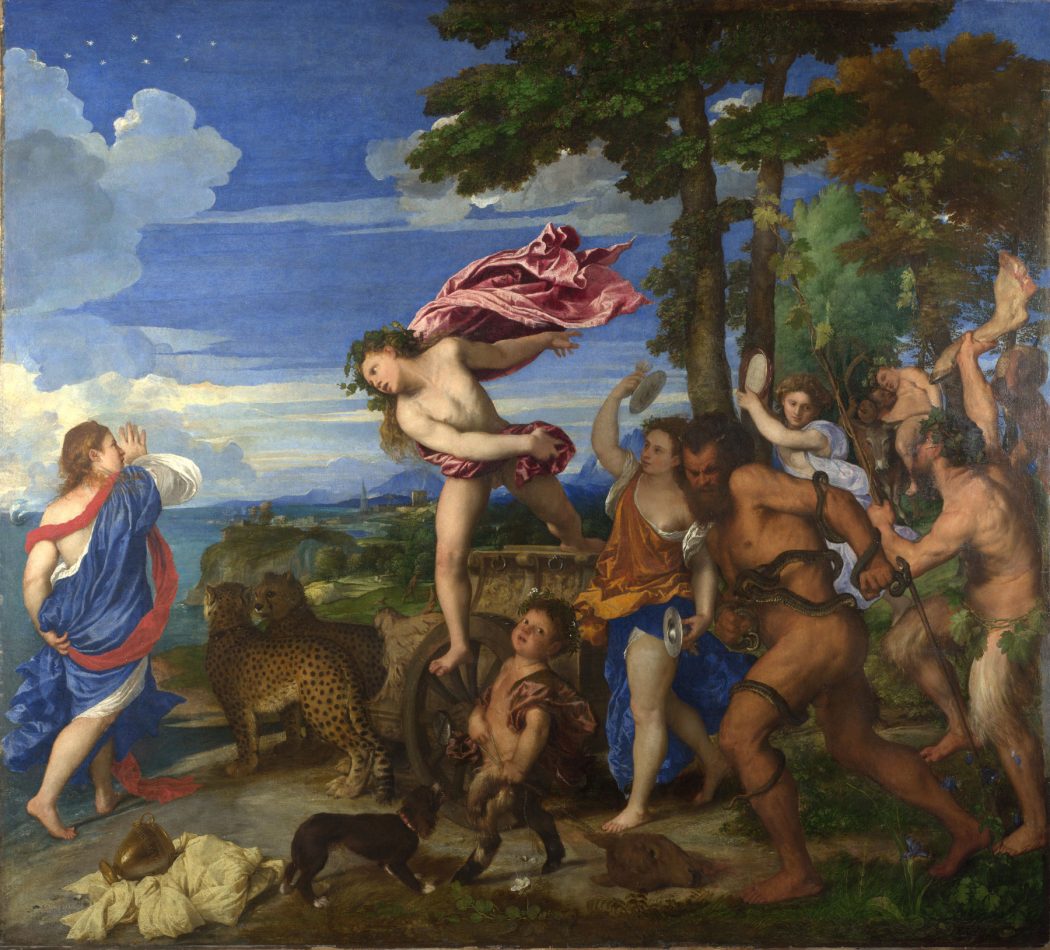 Bacchus and Ariadne (1520–1523) by Titian