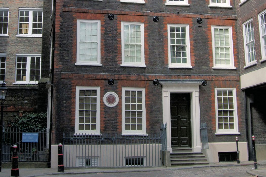 Visiting dr johnson s house in london england rover