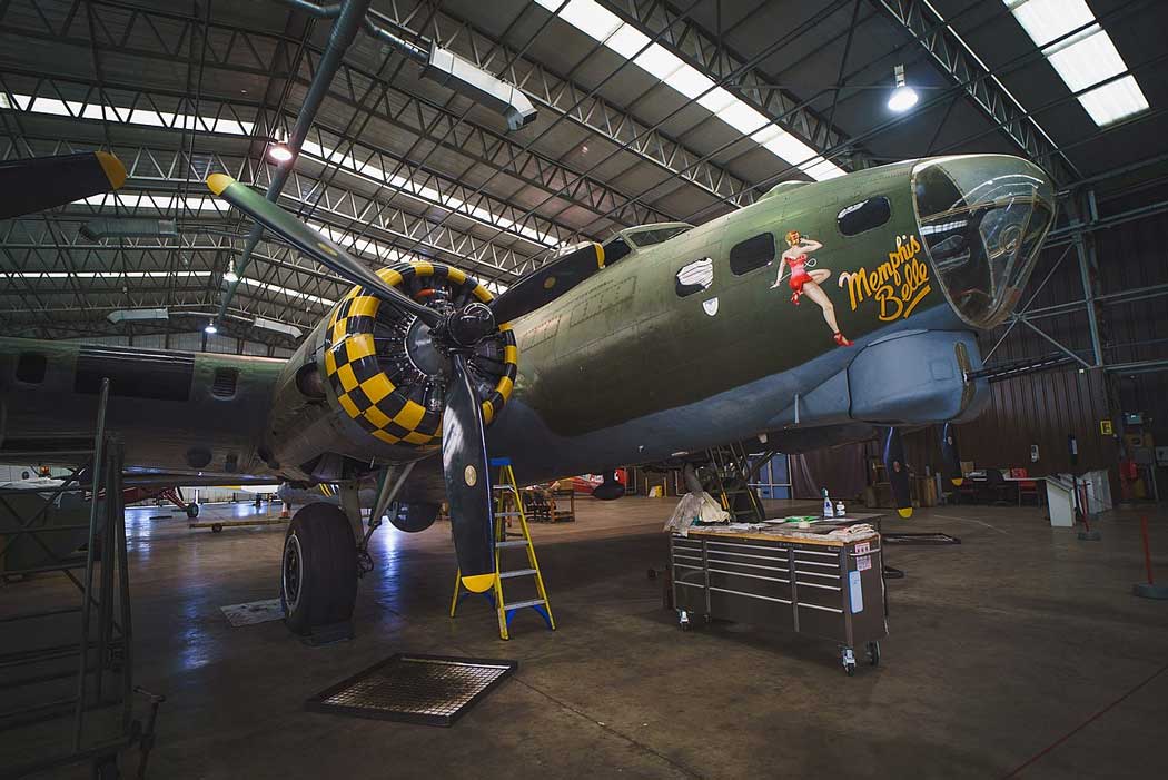 The Imperial War Museum at Duxford is Britain’s largest aviation museum. (Photo: Paul Hudson [CC BY-SA 2.0])