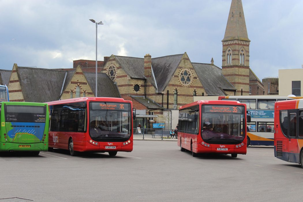 King's Lynn bus station in King's Lynn