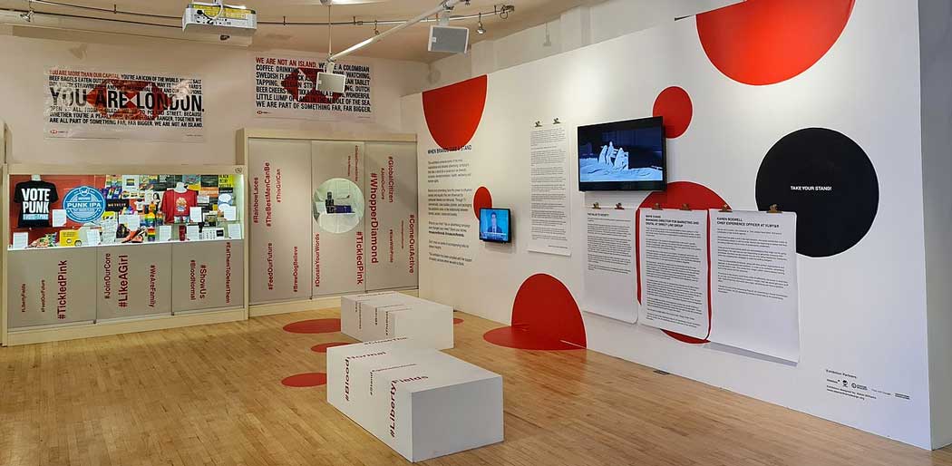 A temporary exhibition at the Museum of Brands. (Photo: Museum of Brands [CC BY-SA 4.0])