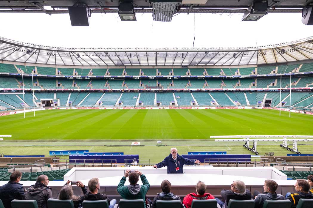 Expert guides give you an informative commentary about historic moments that have taken place at Twickenham Stadium (Photo: World Rugby Museum)