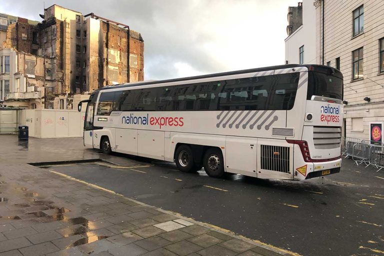 Pool Valley Coach Station in Brighton
