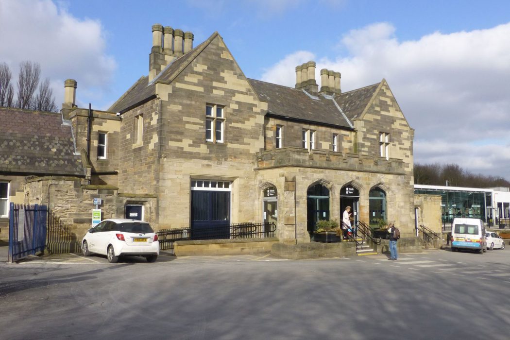 Durham railway station in Durham