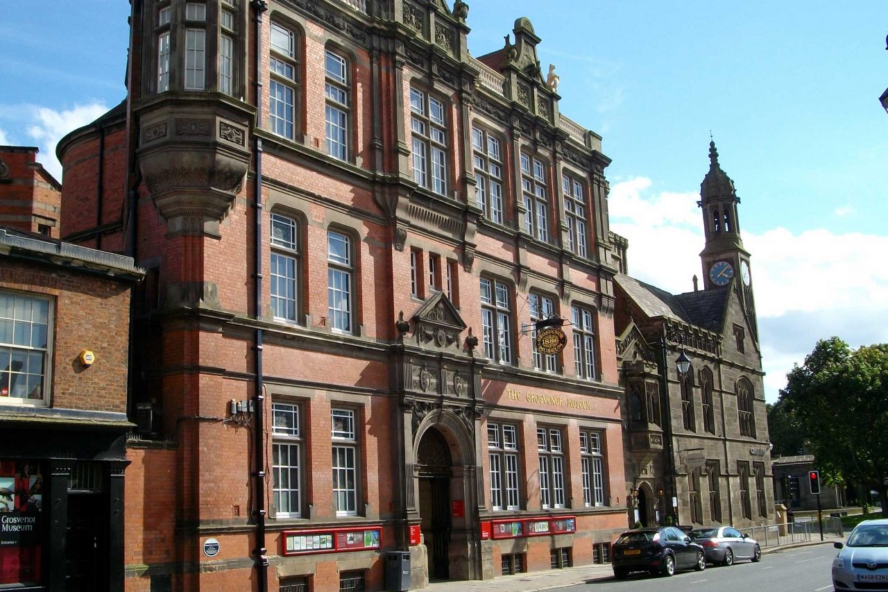 The Grosvenor Museum in Chester, Cheshire (Photo: Stephen Rogerson [CC BY-SA 2.0])