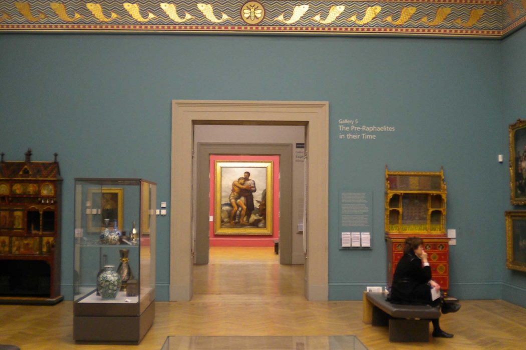 Visiting Manchester Art Gallery