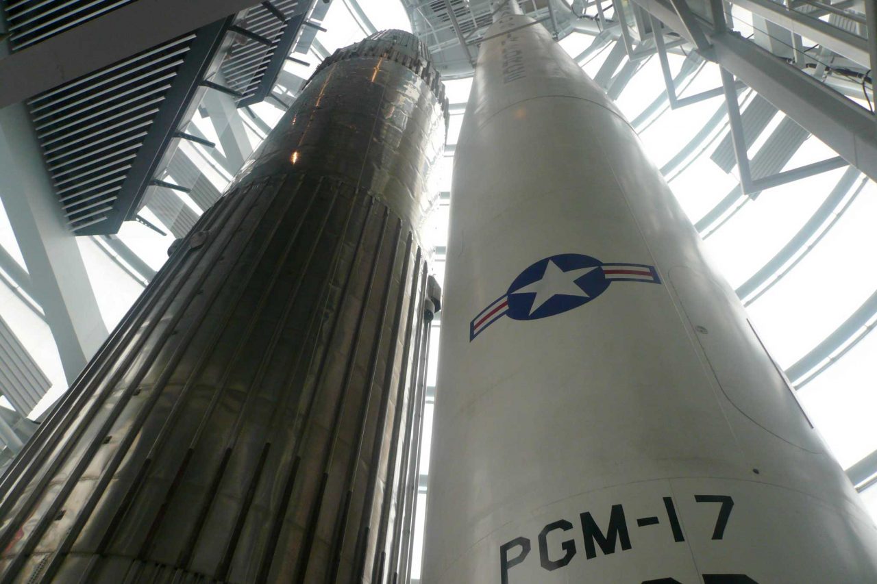 Rockets at the National Space Centre in Leicester, Leicestershire (Photo: Dominic Sayers [CC BY-SA 2.0])