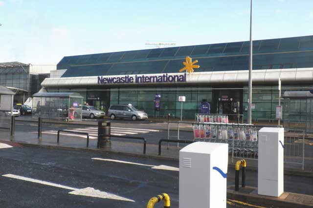 Newcastle International Airport (NCL) in Newcastle upon Tyne (Photo: Roger Cornfoot [CC BY-SA 2.0])