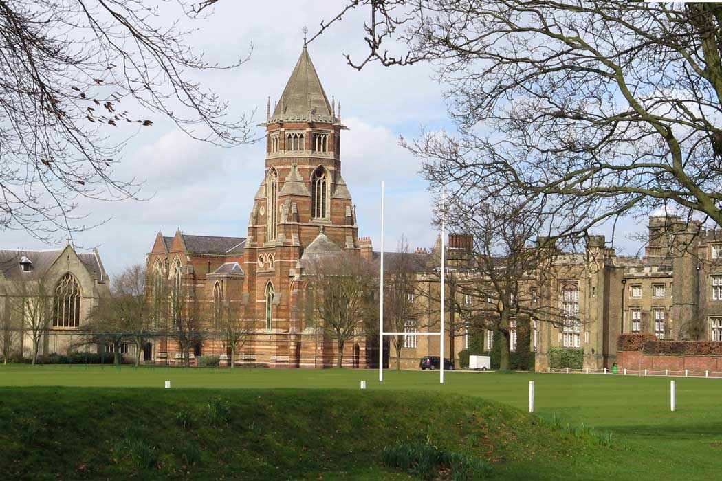 Rugby School is the birthplace of rugby, which was first played here in 1823. (Photo: G-13114 [CC BY-SA 4.0])
