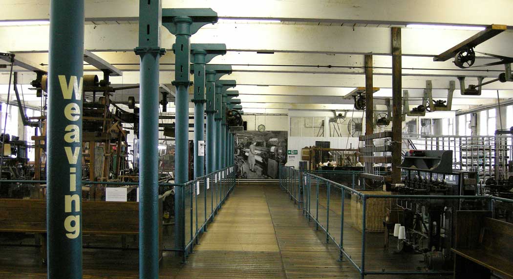 The weaving gallery at the Bradford Industrial Museum. (Photo: Linda Spashett [CC BY-SA 3.0])