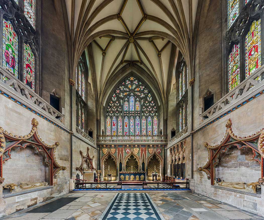 The cathedral’s East Lady Chapel is a great example of 13th-century architecture. (Photo by David Iliff. Licence: [CC BY-SA 3.0])