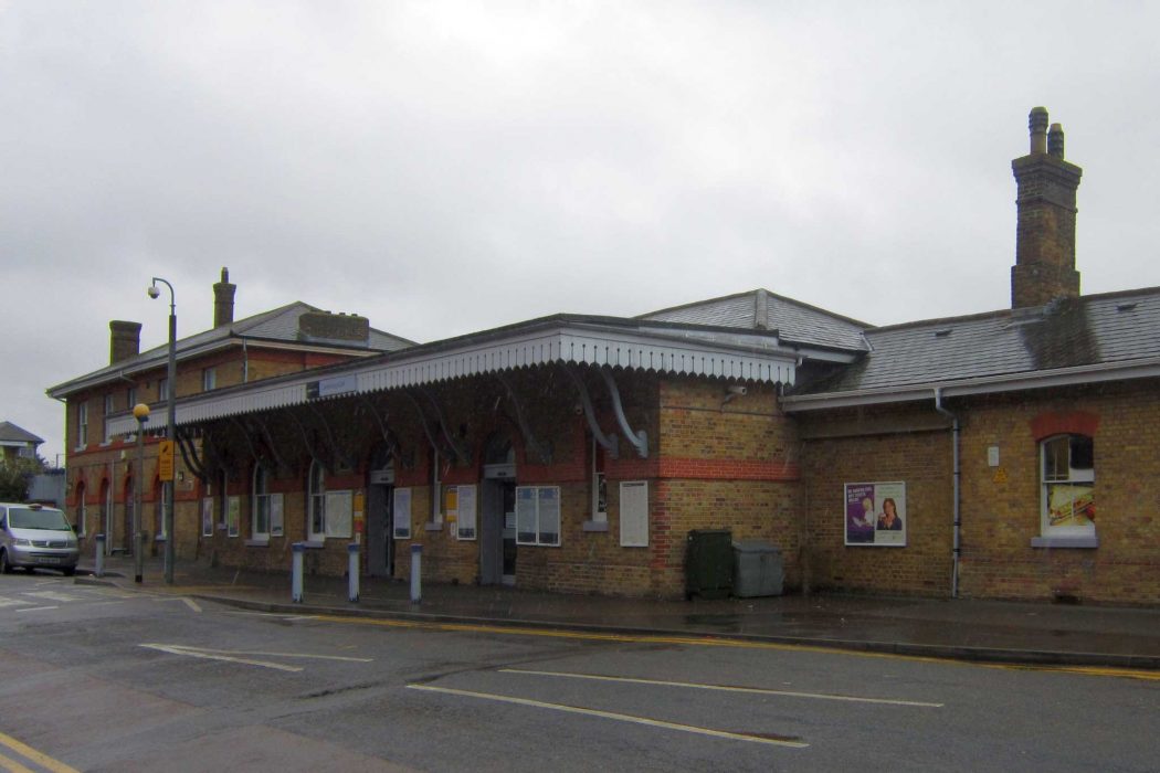 Canterbury East railway station in Kent