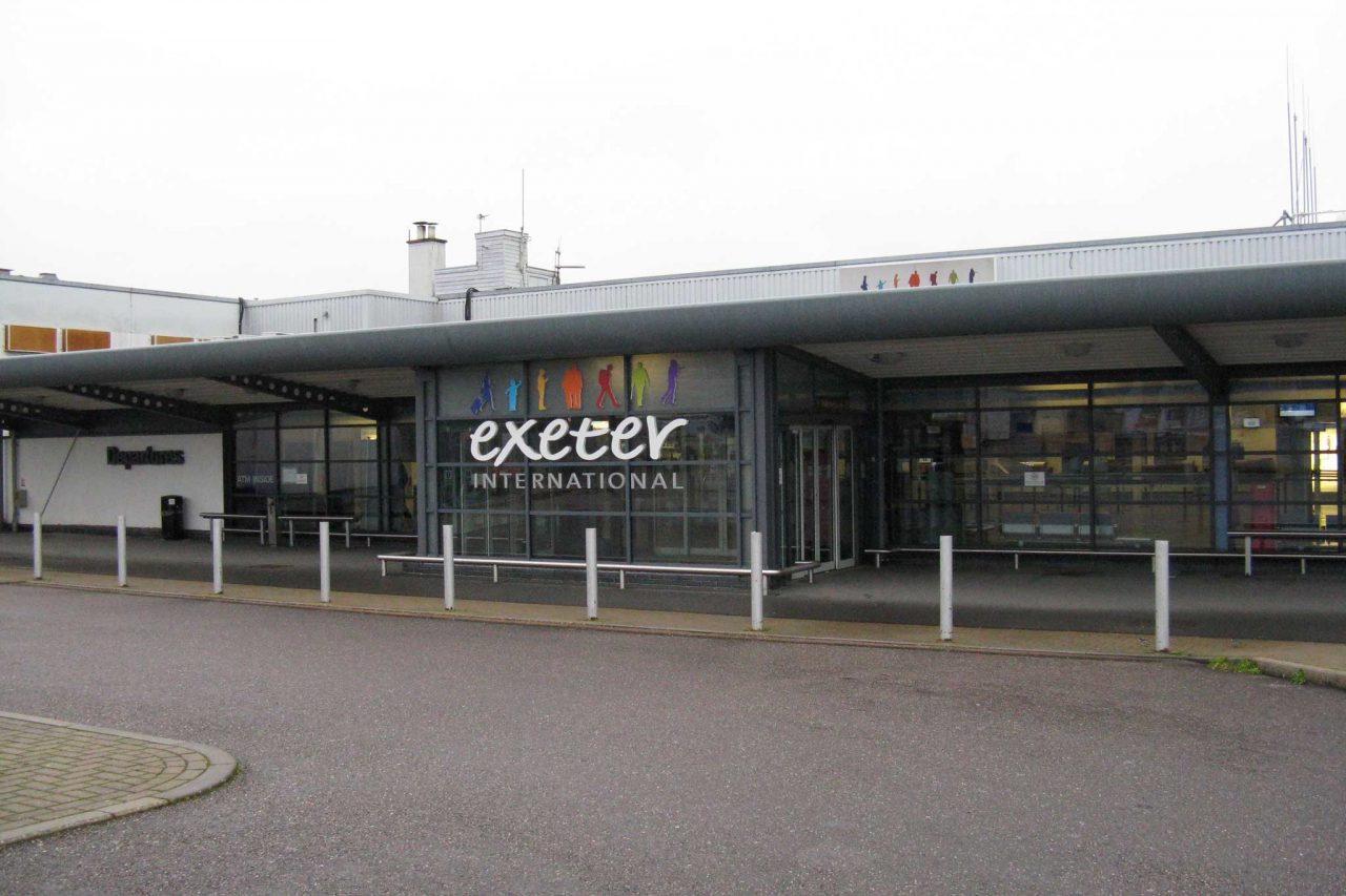 Exeter Airport near Exeter, Devon (Photo: M J Richardson [CC BY-SA 2.0])