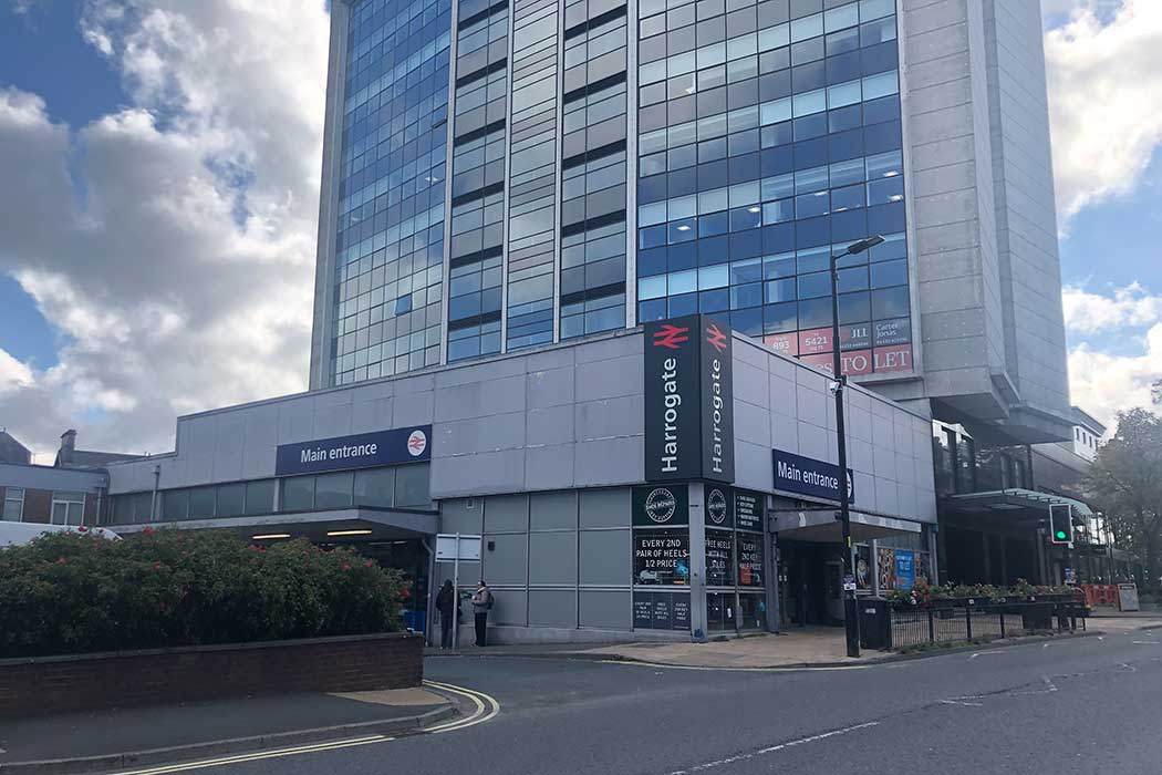 Harrogate railway station is conveniently located in the town centre. (Photo © 2025 Rover Media)