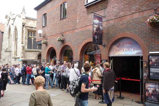 Entrance to the Jorvik Viking Centre in York, North Yorkshire (Photo: Jeremy Bolwell [CC BY-SA 2.0])