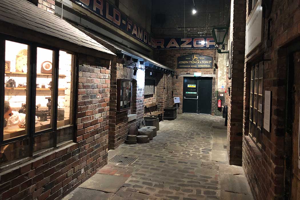 The museum is a replica street scene from the early 20th century including a reconstructed 1916 terraced house. (Photo © 2024 Rover Media)