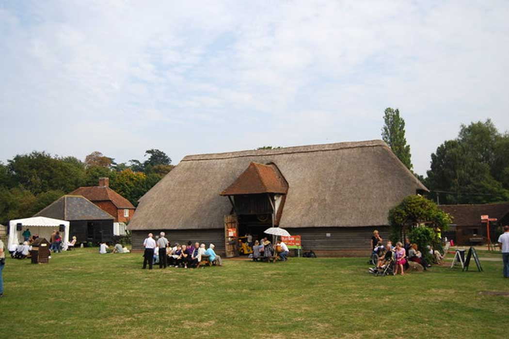 The thatched barn at Kent Life near Maidstone. (Photo: N Chadwick [CC BY-SA 2.0])