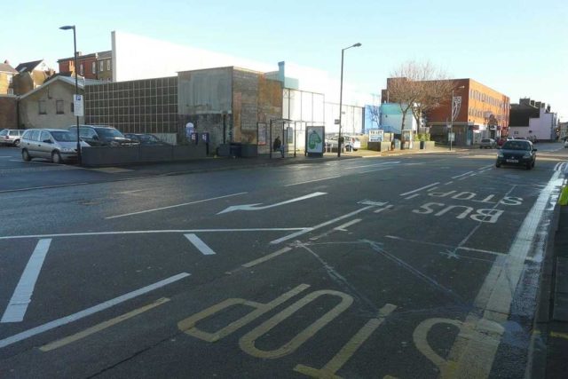 Maidstone National Express coach stop