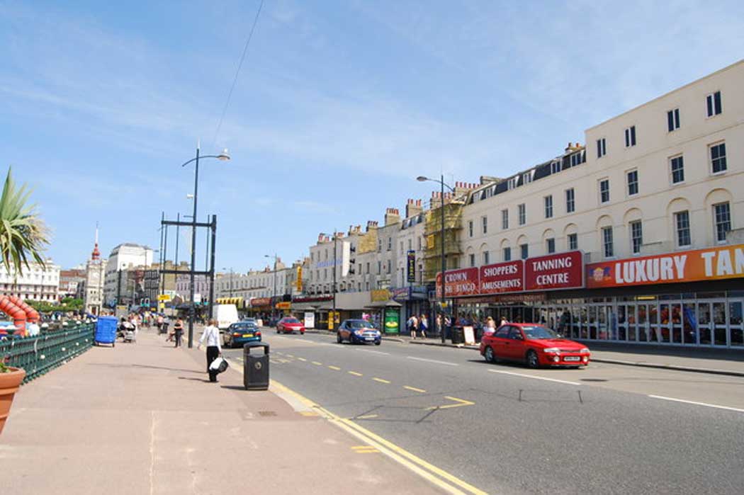 National Express coach stop on Marine Parade in Margate, Kent (Photo: N Chadwick [CC BY-SA 2.0])