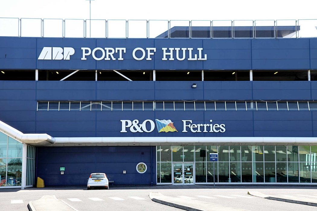 Port of Hull ferry terminal in Hull