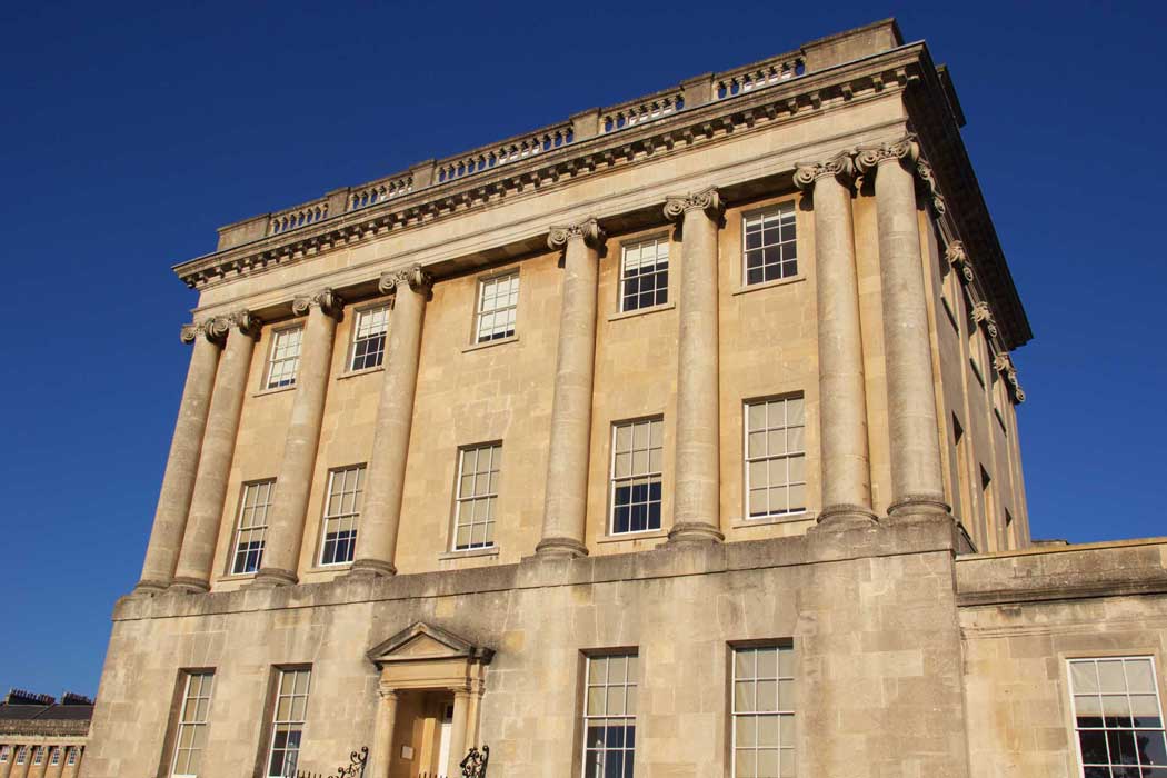 No. 1 Royal Crescent is the most easterly of the townhouses on Royal Crescent. It has been restored to show how the house would have appeared in the 18th century.