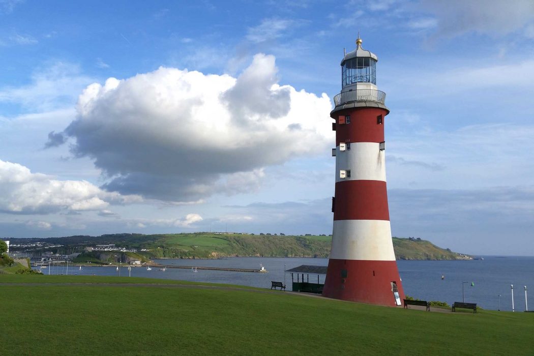 Visiting Smeaton's Tower in Plymouth
