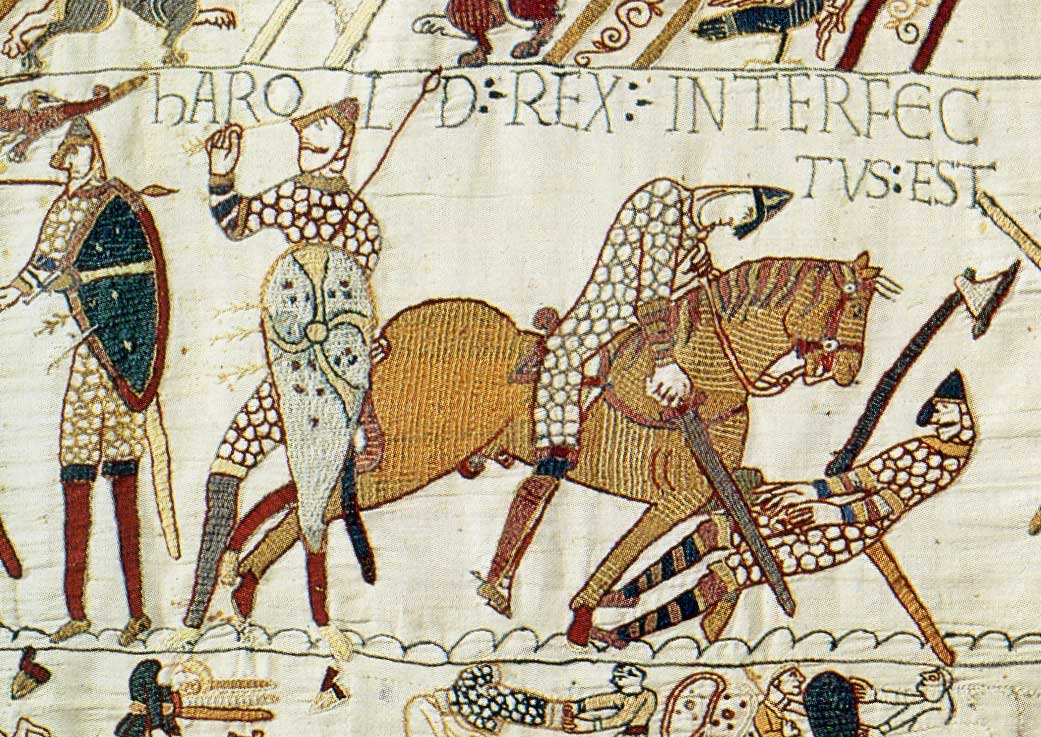 The Victorian-era replica of the Bayeux Tapestry is one of the museum's highlights.