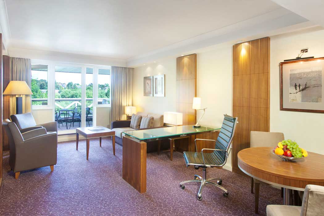The hotel’s Club Suites feature a large living area. (Photo: IHG)