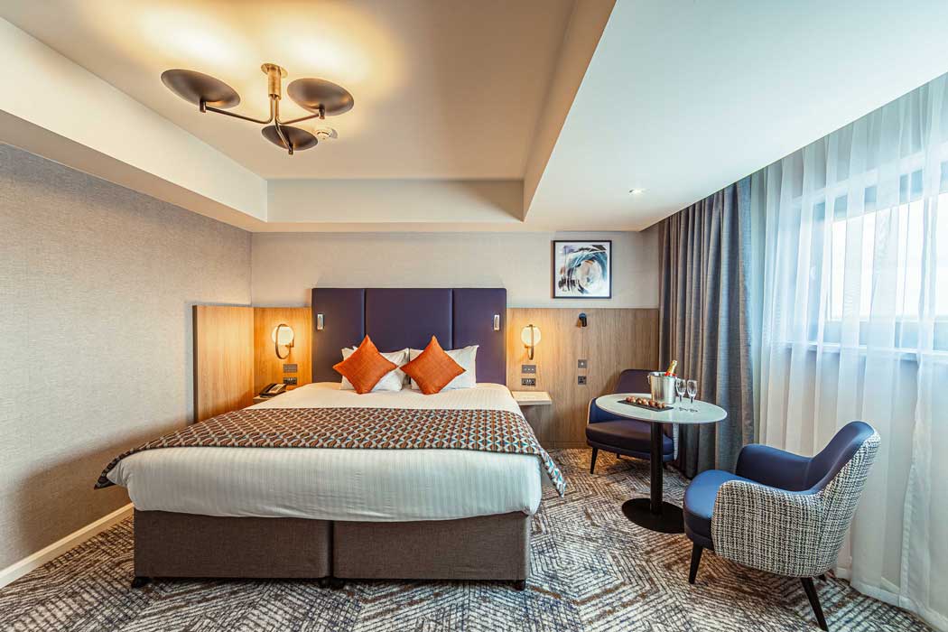 An executive double room at the Crowne Plaza Reading East hotel. (Photo: IHG Hotels & Resorts)
