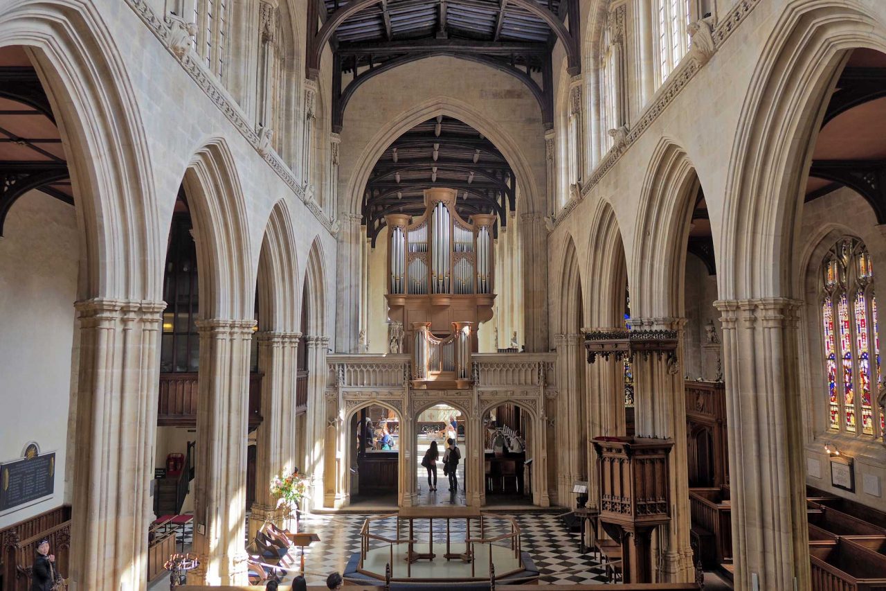 University Church of St Mary the Virgin in Oxford, Oxfordshire (Photo: Dmitry Dzhus [CC BY-SA 2.0])