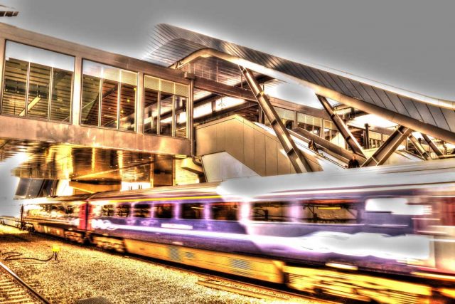 Reading railway station