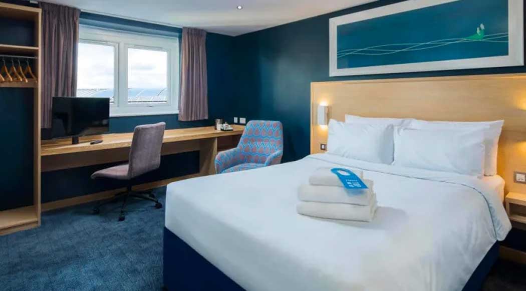 Rooms at the Travelodge Reading Whitley hotel feature Travelodge's new room design and, as such, it offers a higher standard of accommodation than the average Travelodge hotel. (Photo © Travelodge)