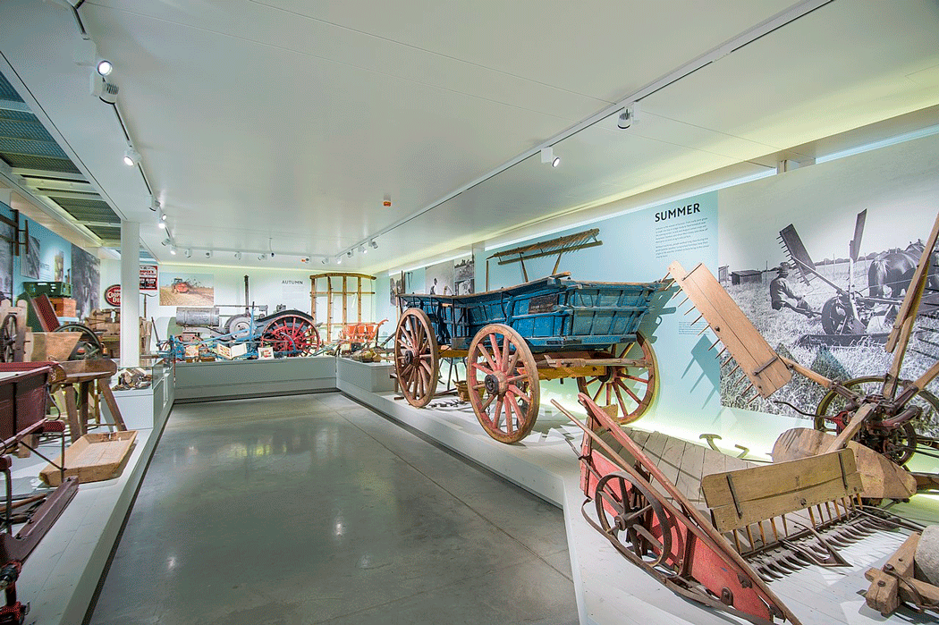 The A Year on the Farm gallery inside the Museum of English Rural Life in Reading, Berkshire (Photo: The Museum of English Rural Life [CC BY-SA 4.0])