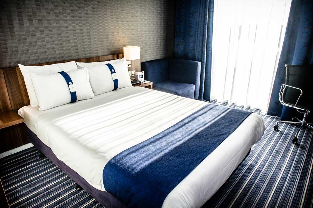 A double room at the Holiday Inn Express Manchester City Centre (Oxford Road). (Photo: IHG)