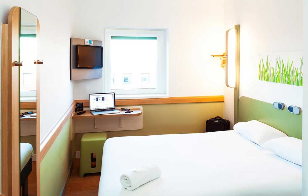 A double room at the ibis budget Manchester Centre (Pollard Street) hotel. (Photo: ALL – Accor Live Limitless)
