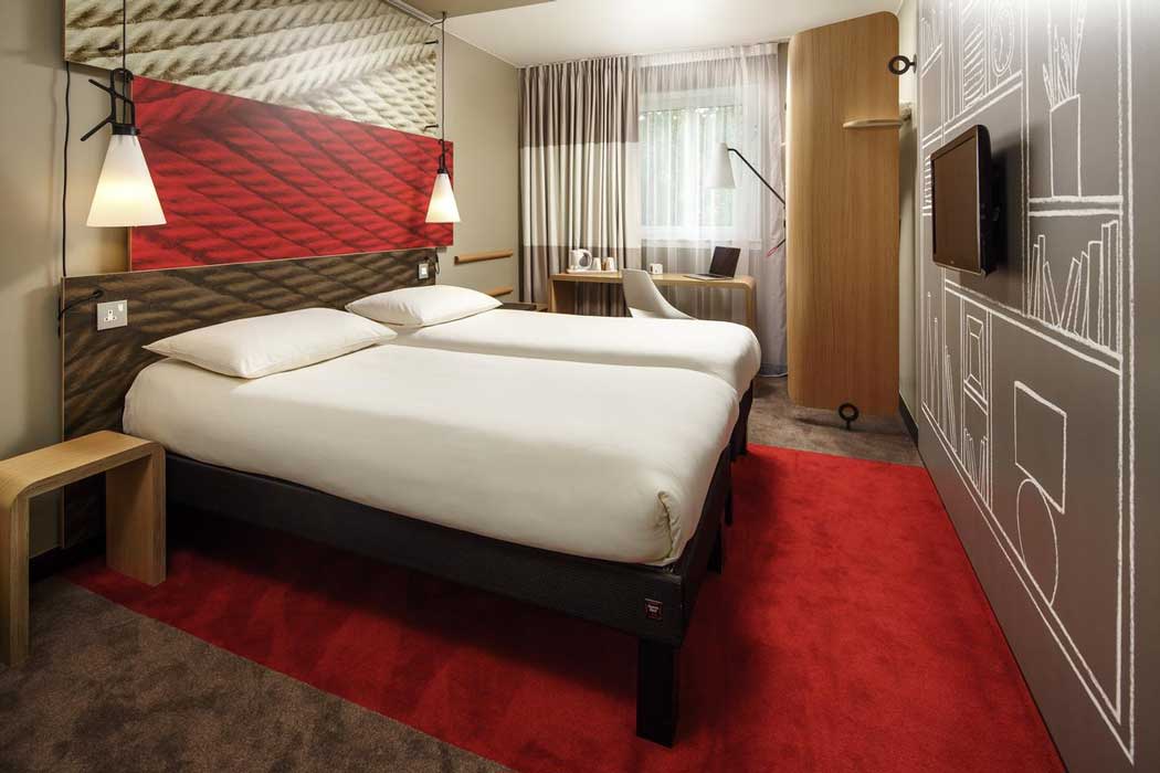 A twin room at the ibis Manchester Centre (Princess Street) hotel. (Photo: ALL – Accor Live Limitless)
