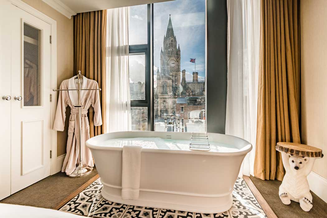 Suite at the King Street Townhouse hotel in Manchester