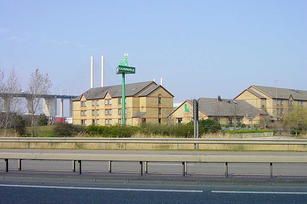 The Campanile Dartford hotel in Dartford, Kent on the eastern outskirts of London (Photo: Penny Mayes [CC BY-SA 2.0])