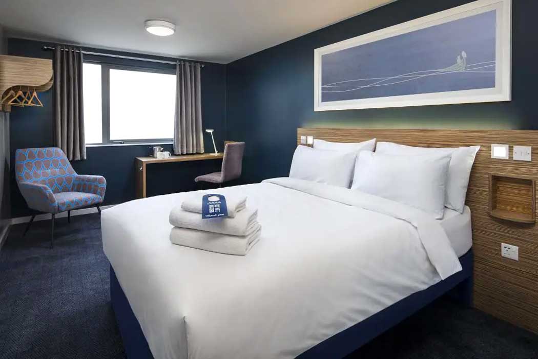 Rooms at the Travelodge London Central Bank hotel feature Travelodge's new room design and, as such, it offers a higher standard of accommodation than the average Travelodge hotel. (Photo © Travelodge)