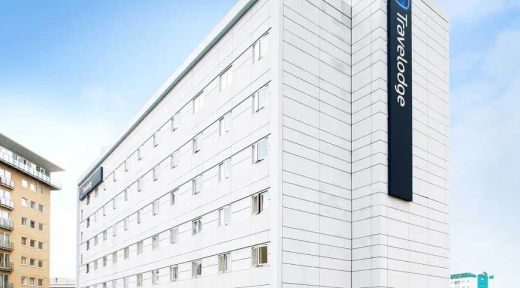 The Travelodge London Feltham has a suburban location in west London with direct trains into central London and a direct bus connection to Heathrow Airport. (Photo: Travelodge)