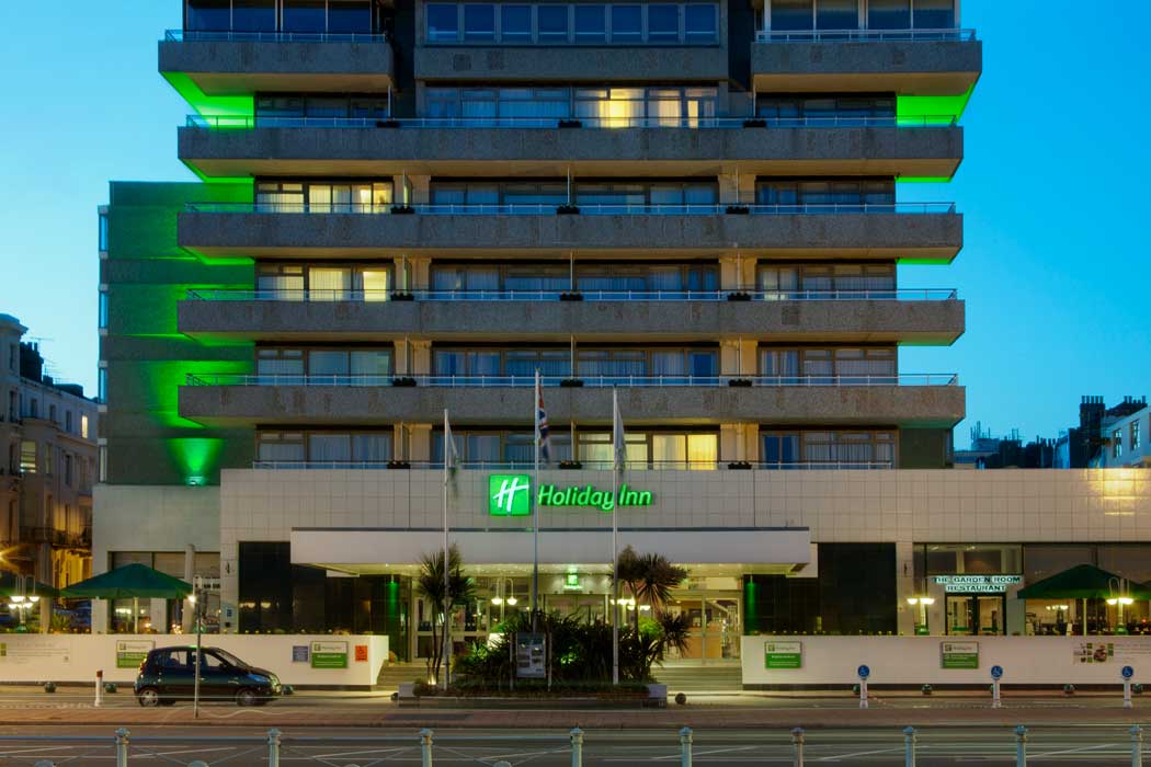 The Holiday Inn Brighton Seafront is a 17-storey hotel near the British Airways i360 tower. While it may not be a particularly attractive building from the outside, it is much nicer inside due to a recent renovation. (Photo: IHG)