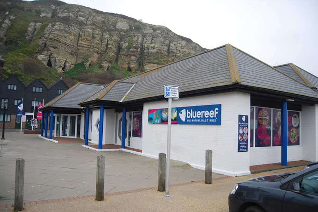 The Blue Reef Aquarium is at the eastern end of Rock-A-Nore Road in the Old Town area of Hastings (Photo: N Chadwick [CC BY-SA 2.0])