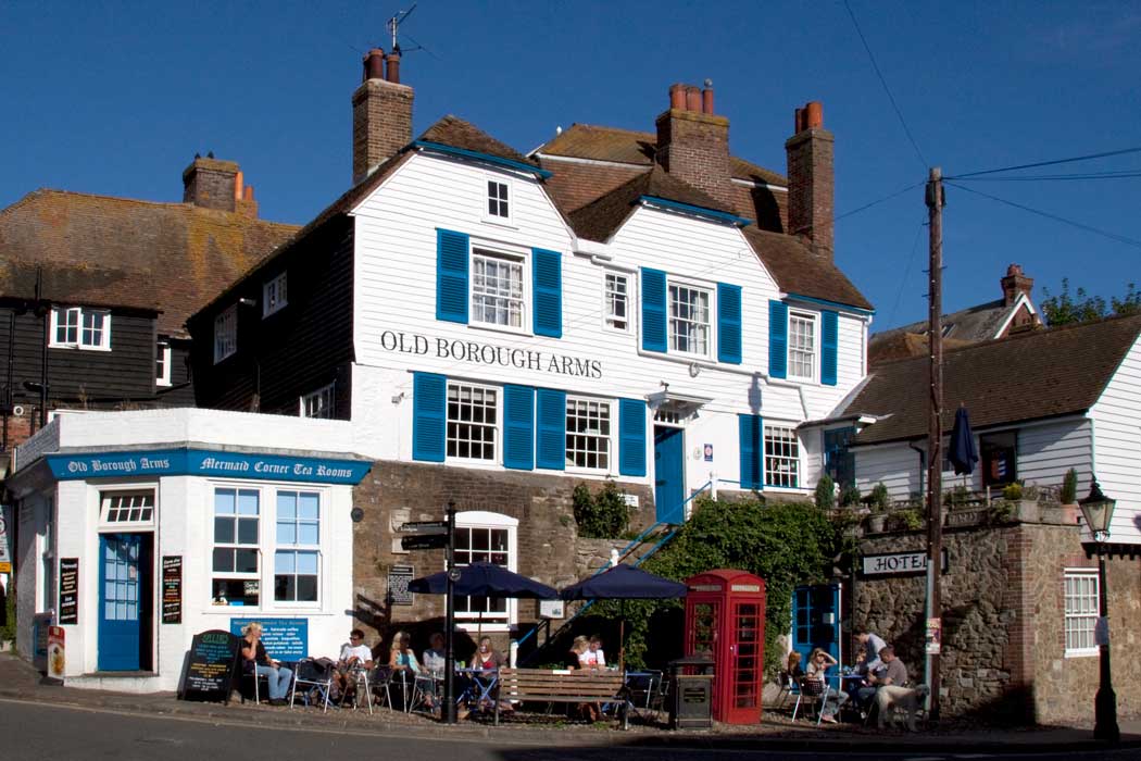 The Old Borough Arms is a small nine-room hotel at the foot of Mermaid Street in Rye, East Sussex. (Photo: Tony Hisgett [CC BY 2.0])