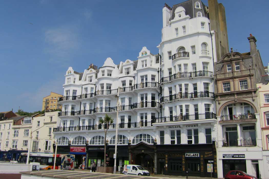 The True Crime Museum is located inside Palace Court on Hastings' seafront and it extends into caves behind the building. (Photo: Oast House Archive [CC BY-SA 2.0])