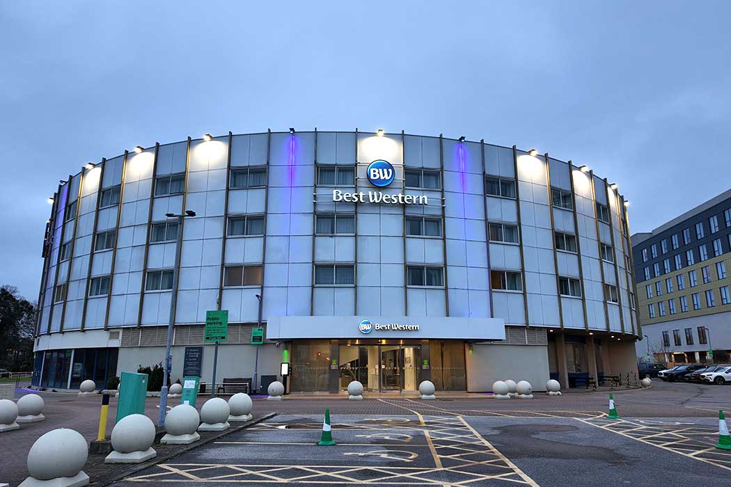 The Best Western Ariel is the oldest of Heathrow's airport hotels. (Photo © 2024 Rover Media Pty Ltd)