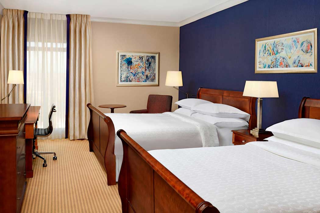 A family guest room. (Photo: Marriott)