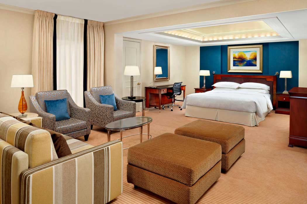 One of the hotel’s Junior Suites. (Photo: Marriott)