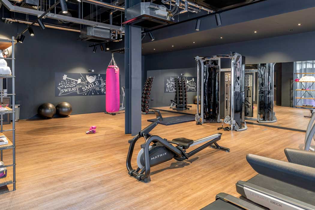 All guests have access to the hotel’s gym, which is unusual for a hotel in this price bracket. (Photo: Marriott)